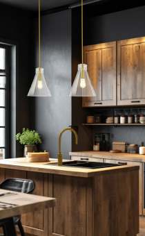 GIANNA 1 LIGHT MED PENDANT - 60-8348