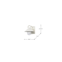 RIDGE SM OUTDOOR LANTERN WHT - 60-8520