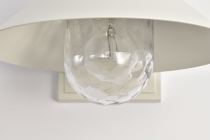 RIDGE MED OUTDOOR LANTERN WHT - 60-8521