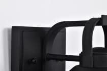 RIDGE SM OUTDOOR LANTERN BLK - 60-8540