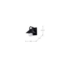 RIDGE SM OUTDOOR LANTERN BLK - 60-8540