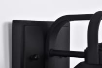 RIDGE MED OUTDOOR LANTERN BLK - 60-8541