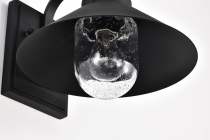 RIDGE MED OUTDOOR LANTERN BLK - 60-8541