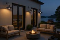 MORRIS MEDIUM OUTDOOR LANTERN - 60-8551