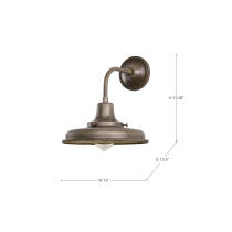 MORRIS MEDIUM OUTDOOR LANTERN - 60-8571