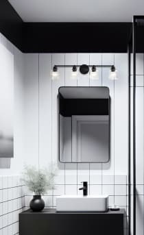 GRAYSON 4 LIGHT VANITY - 60-8604