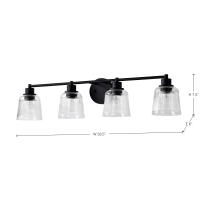 GRAYSON 4 LIGHT VANITY - 60-8604