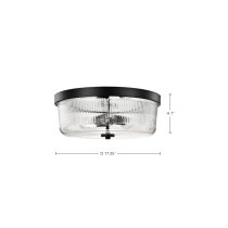 GRAYSON LARGE FLUSH MOUNT - 60-8609
