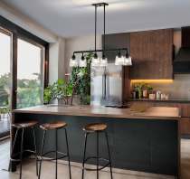 GRAYSON 6 LIGHT ISLAND PENDANT - 60-8610