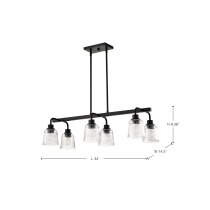 GRAYSON 6 LIGHT ISLAND PENDANT - 60-8610