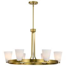 ROYALE 6 LIGHT CHANDELIER - 60-8726