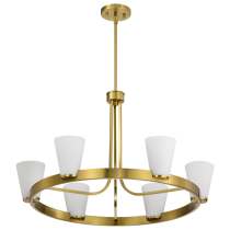 ROYALE 6 LIGHT CHANDELIER - 60-8726