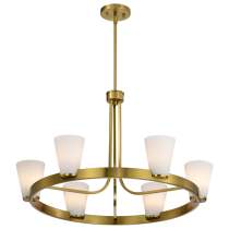 ROYALE 6 LIGHT CHANDELIER - 60-8726