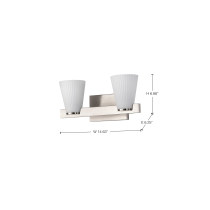 ROYALE 2 LIGHT VANITY - 60-8732