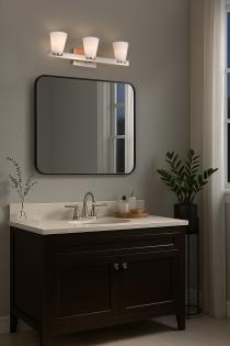 ROYALE 3 LIGHT VANITY - 60-8733