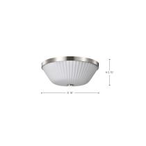 ROYALE 3 LIGHT FLUSH MOUNT - 60-8735