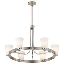 ROYALE 6 LIGHT CHANDELIER - 60-8736