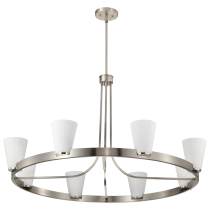 ROYALE 8 LIGHT CHANDELIER - 60-8739
