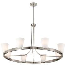 ROYALE 8 LIGHT CHANDELIER - 60-8739