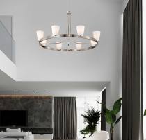 ROYALE 8 LIGHT CHANDELIER - 60-8739