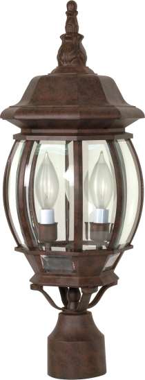 CENTRAL PARK 3 LT POST LANTERN - 60-898
