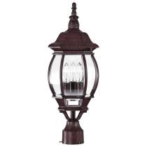CENTRAL PARK 3 LT POST LANTERN - 60-898