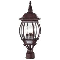 CENTRAL PARK 3 LT POST LANTERN - 60-898