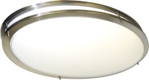 GLAMOUR 2 LT 32" OVAL FLUSH - 60-998