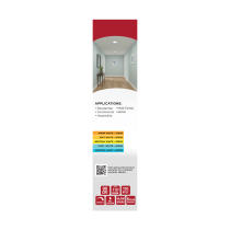11W 7" 5CCT 120V WHT FIXTURE - 62-1004