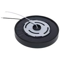 11W 7" 5CCT 120V BLK FIXTURE - 62-1006