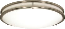 LED GLAMOUR BN 17" FLUSH - 62-1037