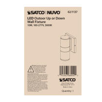 1 LT LED SM UP OR DOWN SCONCE - 62-1137