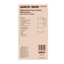 1 LT LED LG UP OR DOWN SCONCE - 62-1147