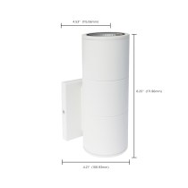 1 LT LED LG UP OR DOWN SCONCE - 62-1147