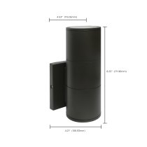 1 LT LED LG UP OR DOWN SCONCE - 62-1149