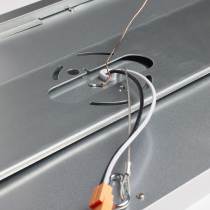 45W/LED/1X4/FLUSH/5K/WH - 62-1154