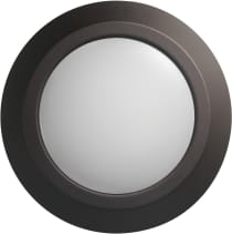 10" LED DISK LIGHT MAHOGANY BZ - 62-1167