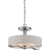 WAVE LED SEMI-FLUSH - 62-118
