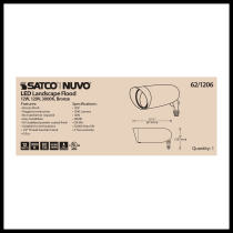 LED 12W LANDSCAPE FLOOD - 62-1206