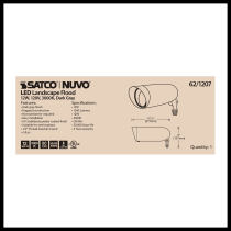 LED 12W LANDSCAPE FLOOD - 62-1207