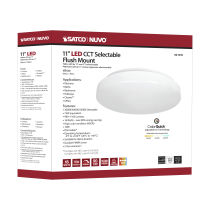 11" ACRYLIC LED FLUSH FIXTURE - 62-1210