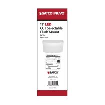 11" SQUARE ACRYLIC LED FLUSH - 62-1214