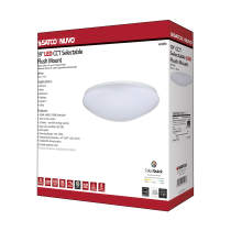 19" ACRYLIC LED FLUSH FIXTURE - 62-1218