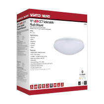 19" ACRYLIC LED FLUSH FIXTURE - 62-1218