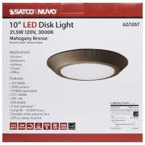 10" LED DISC LIGHT -HIGH LUMEN - 62-1267