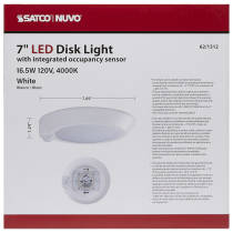 7" LED DISK LIGHT W/ OCC - 62-1312