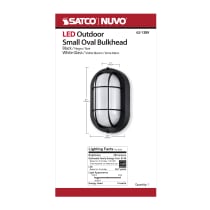 LED SMALL OVAL BULK HEAD - 62-1389