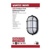 LED OVAL BULK HEAD - 62-1391