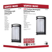 LED RECTANGULAR BULK HEAD - 62-1394