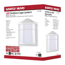 LED CAGE LANTERN - 62-1396
